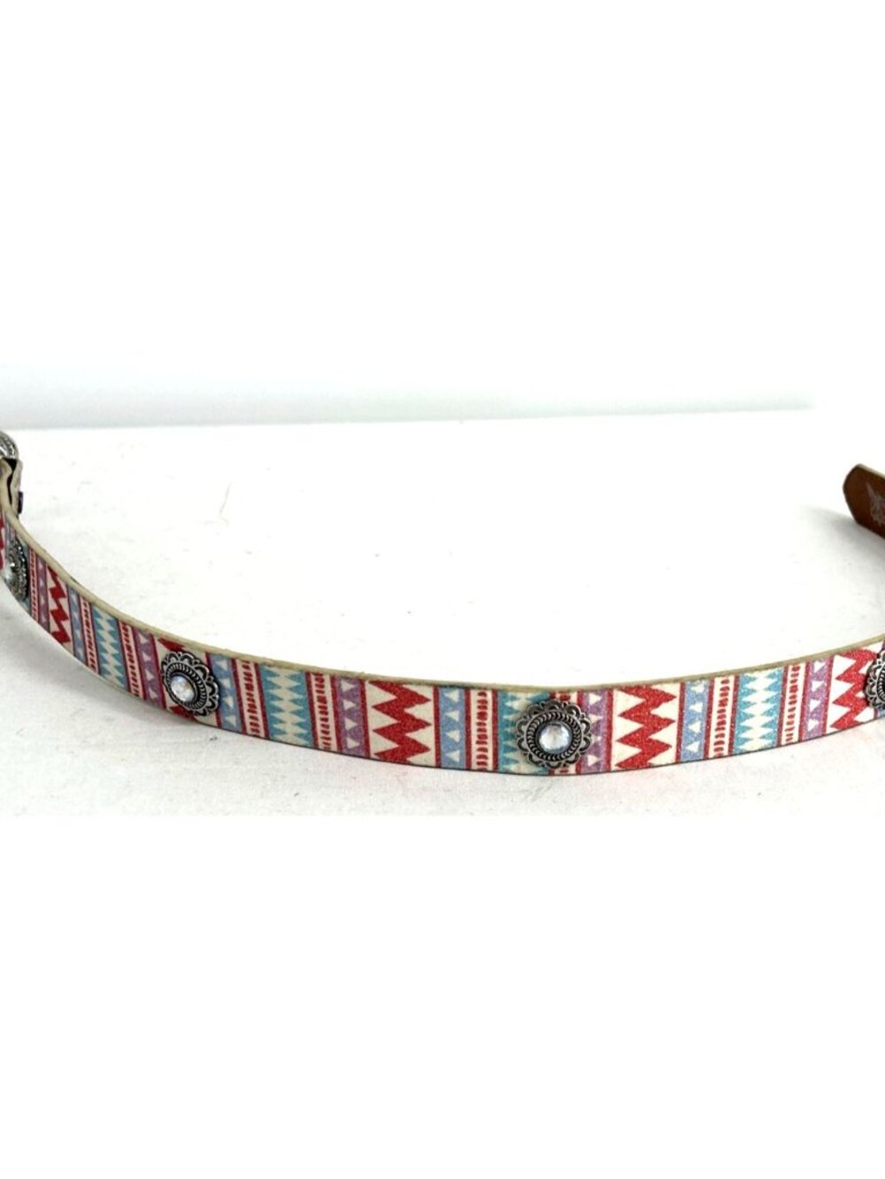 Angel Ranch Belt 24" Glitter Rhinestones Multi-Color Style D130000497 - Picture 4 of 8